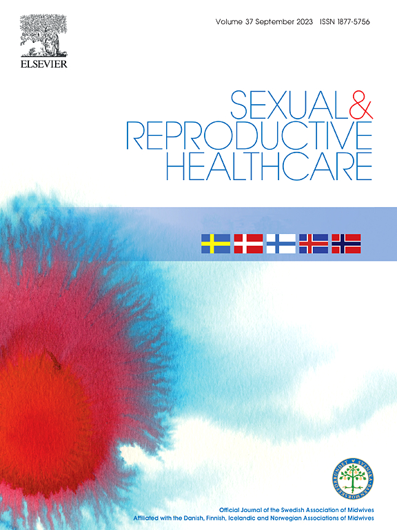 Go to journal home page - Sexual & Reproductive Healthcare